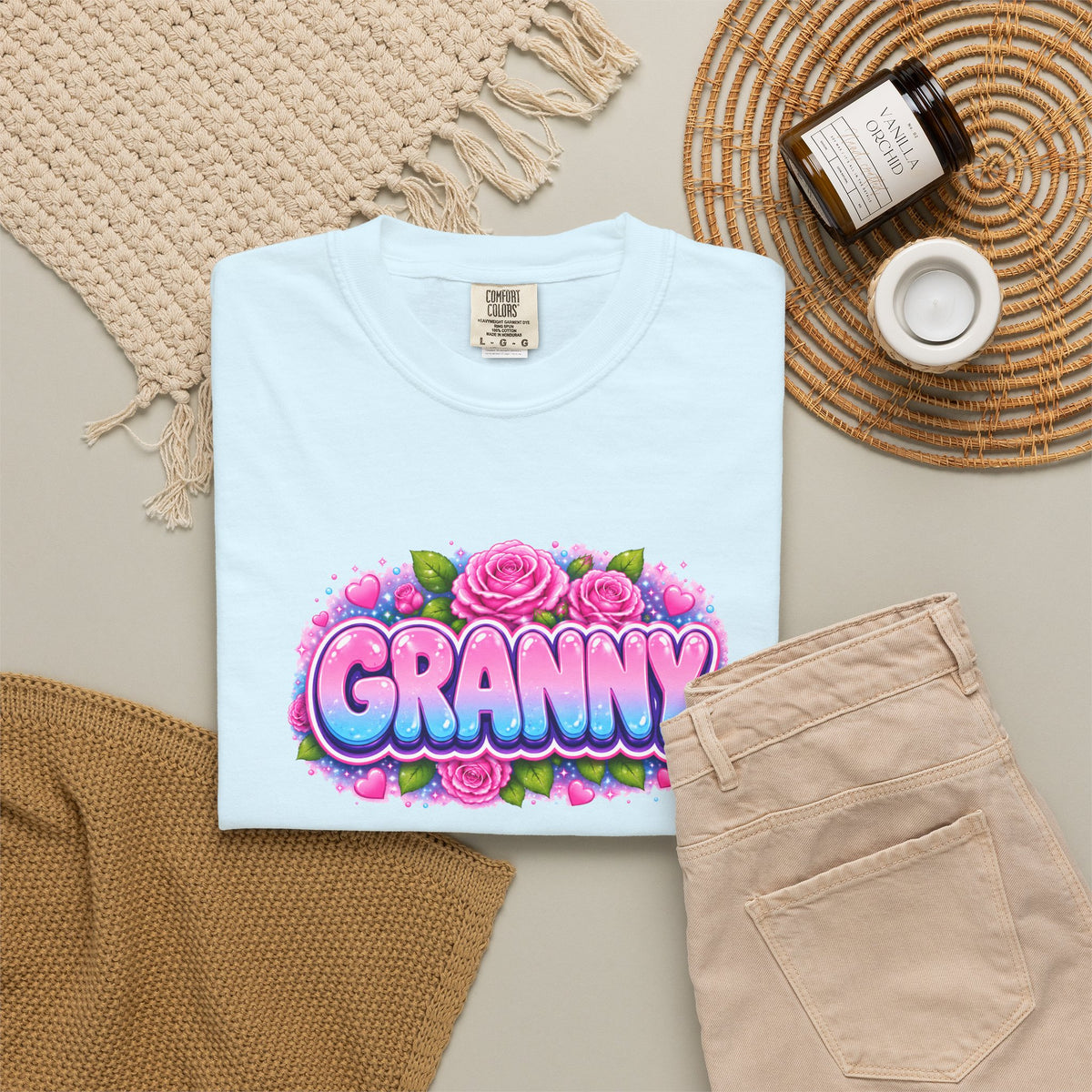 Granny Floral T-Shirt