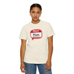 Mom Name Tag T‑Shirt — "Hello My Name Is Mom" Graphic Tee for Mothers, Mother's Day Gift