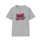 Super Grandad Union Jack/England themed Comic-Style T-Shirt