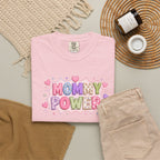 Mommy Power T-Shirt — Cute Heart Graphic Tee for Moms, Mother’s Day Gift
