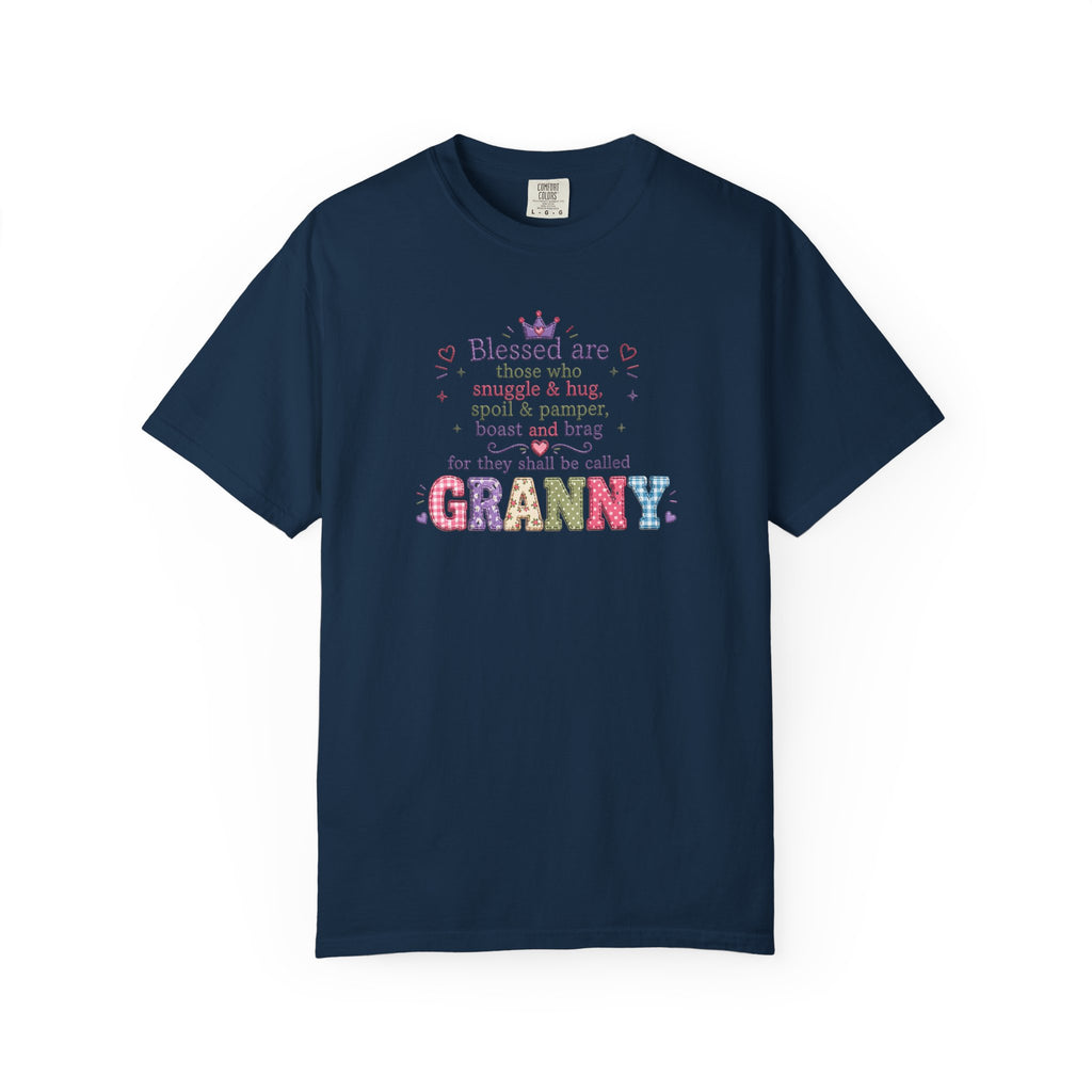 Granny Blessing T-Shirt — "Blessed are those who ... shall be called Granny" Gift Tee