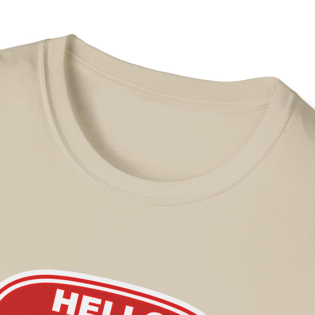 "Hello My Name Is Dad" T-Shirt — Funny New Dad / Father's Day Gift