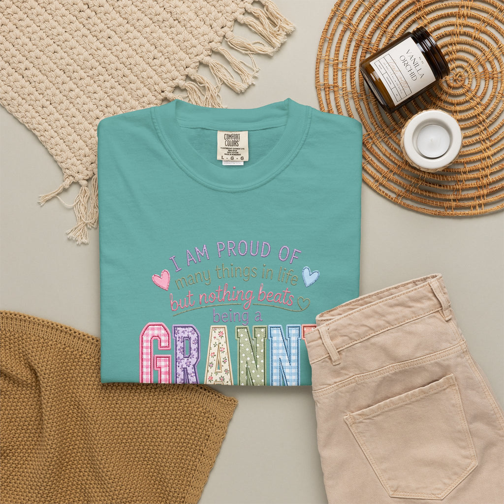 Granny Proud Tee — "I Am Proud of Many Things in Life But Nothing Beats Being a Granny"