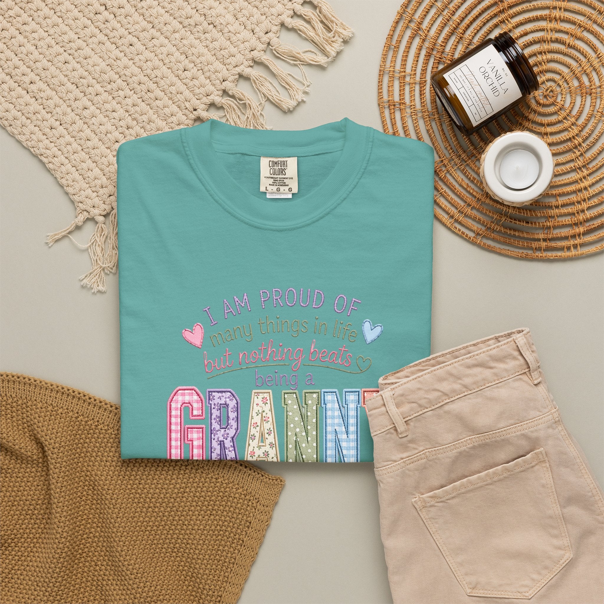 Granny Proud Tee — "I Am Proud of Many Things in Life But Nothing Beats Being a Granny"