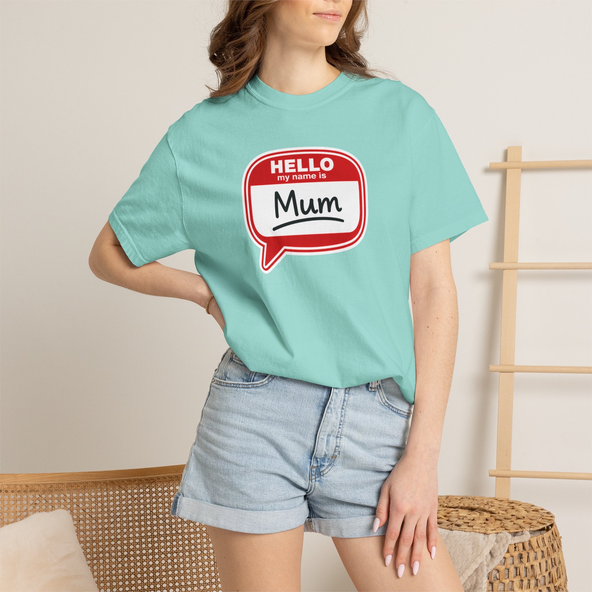 Hello My Name Is Mum T-Shirt