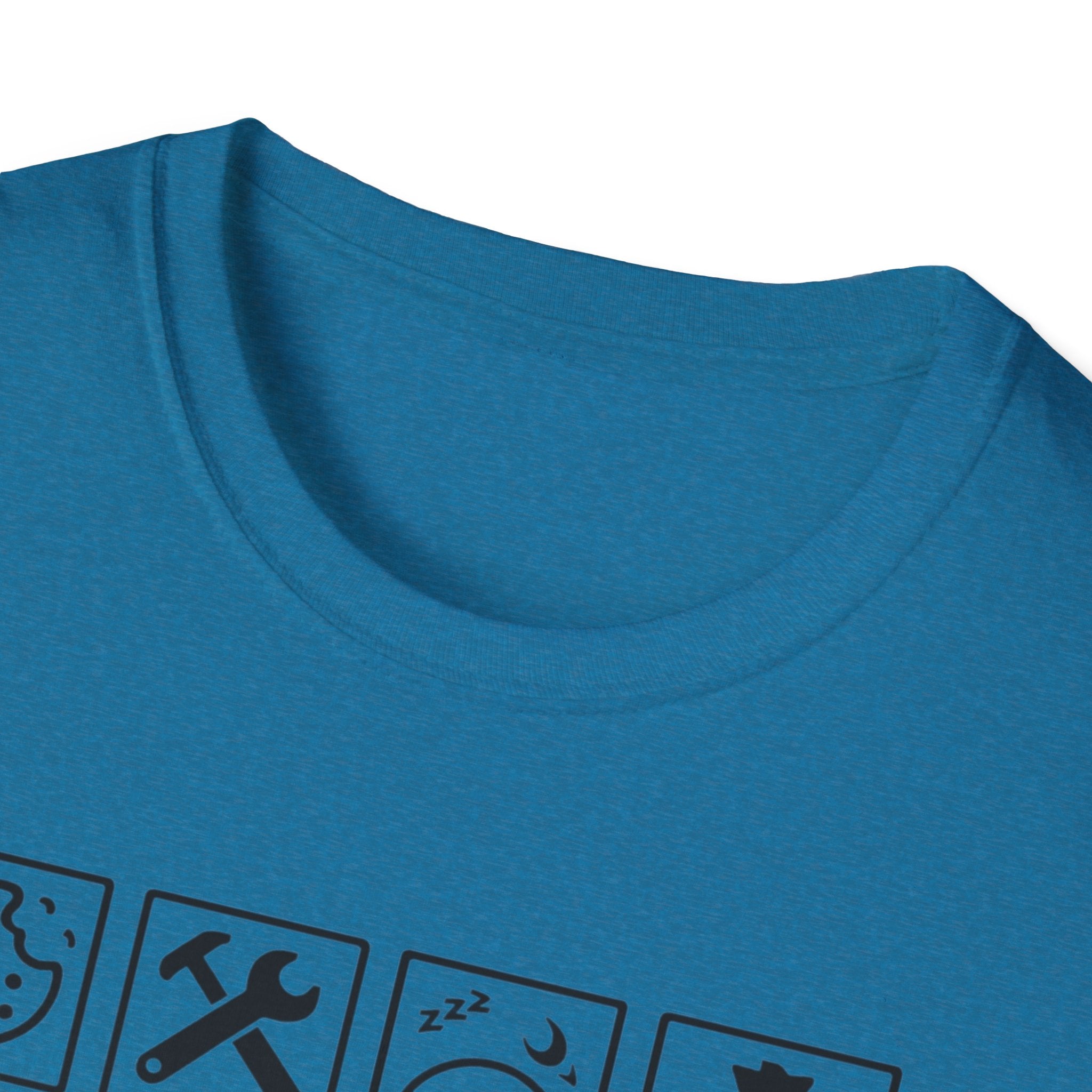 Grandpa Warning T-Shirt — "Spoils Grandkids & Hands Out Biscuits" Funny Grandpa Gift