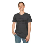 Grandpa Biscuits T-Shirt — "I Only Visit Grandpa For The Biscuits" Funny Family Tee