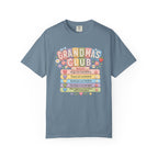 Grandma's Club T-Shirt — Cute Floral 'Grandma's Club' Rules Tee