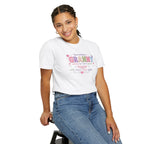 Becoming a Granny T-Shirt – Cute Grandma Shirt with "Becoming a Granny means my heart grows bigger with every little giggle" Design