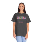 Grandma Floral T-Shirt — "Grandma makes the world a little softer, kinder, warmer"