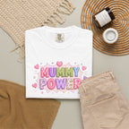 Mummy Power T-Shirt — Cute Pink Heart Mother's Day Tee