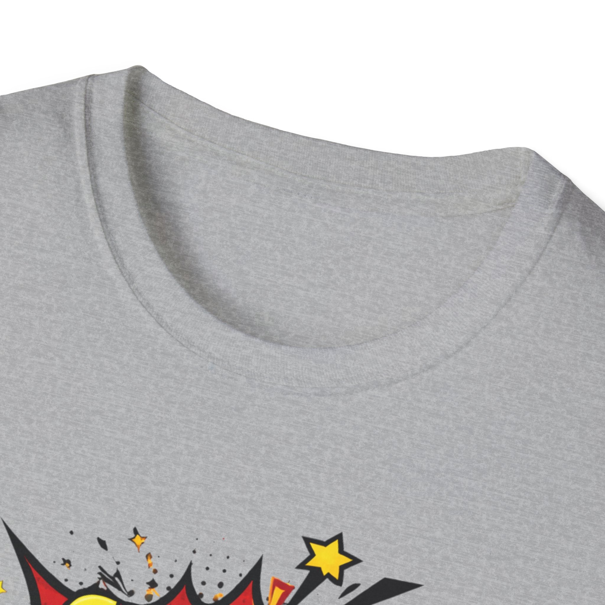 Super Grandpa T-Shirt – Comic Book Retro Graphic Tee for Grandfathers