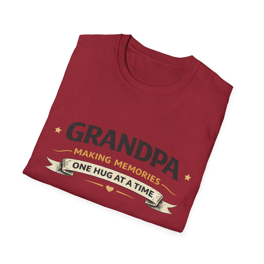 Grandpa Making Memories One Hug At A Time T-Shirt — Father's Day Gift