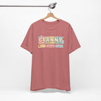 Granny Retro Nameplate T‑Shirt — Personalized Grandma Tee