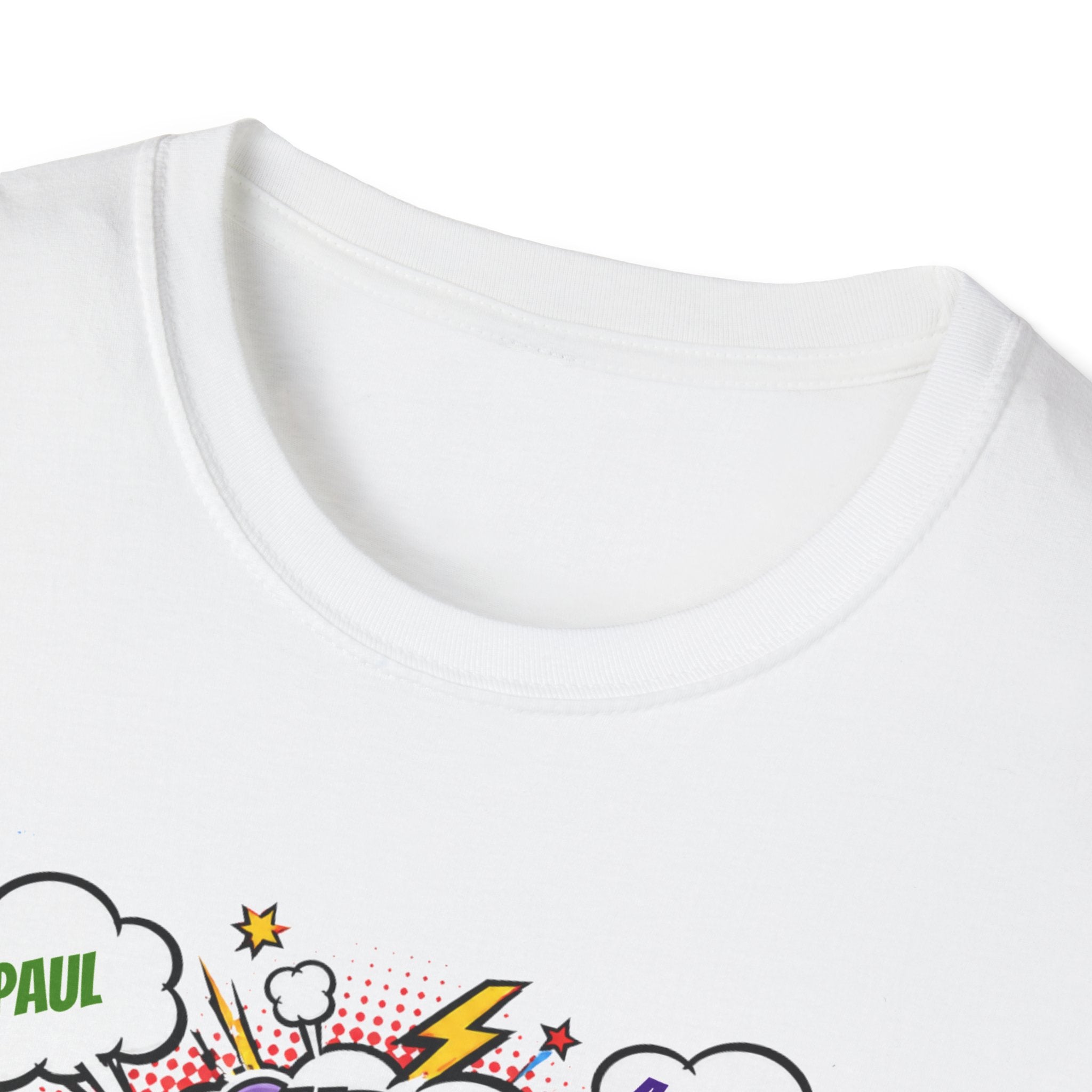 Super Papa Comic T-Shirt — Funny Father’s Day Gift