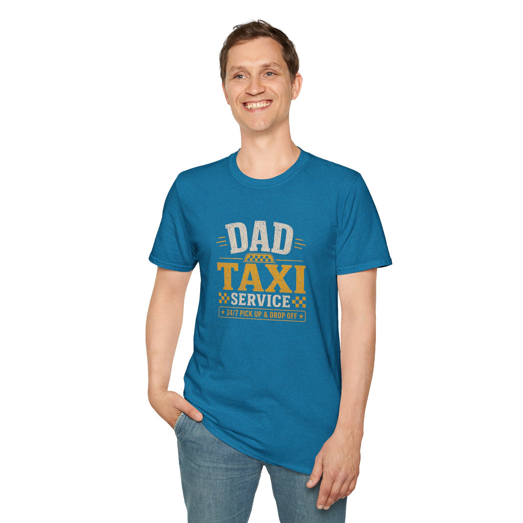 Dad Taxi Service T-Shirt — Funny Father's Day Pickup & Drop Off Tee