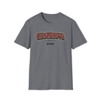 Grandpa EST. 2026 T-Shirt — New Grandpa Plaid Announcement Tee