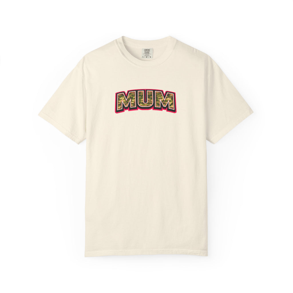 Mum Camo Print Logo T-Shirt