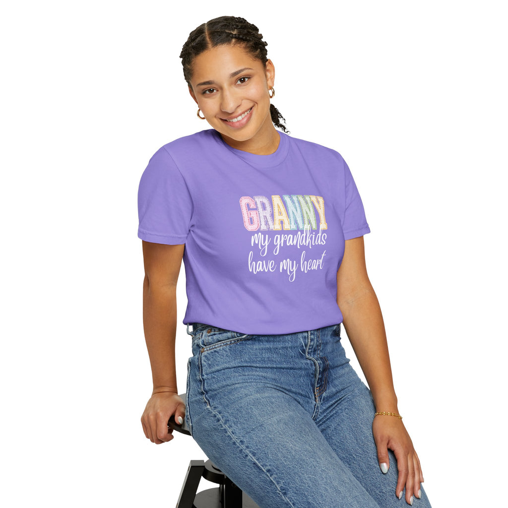 Granny My Grandkids Have My Heart T-Shirt — Grandma Gift, Mother's Day Tee