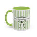 Mum – "Keeper of a Thousand Memories" Green Mug