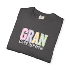 Gran Loves Her Crew T-Shirt — Pastel Grandma Shirt for Mother's Day & Family Gifts