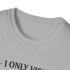 Grandpa Biscuits T-Shirt — "I Only Visit Grandpa For The Biscuits" Funny Family Tee