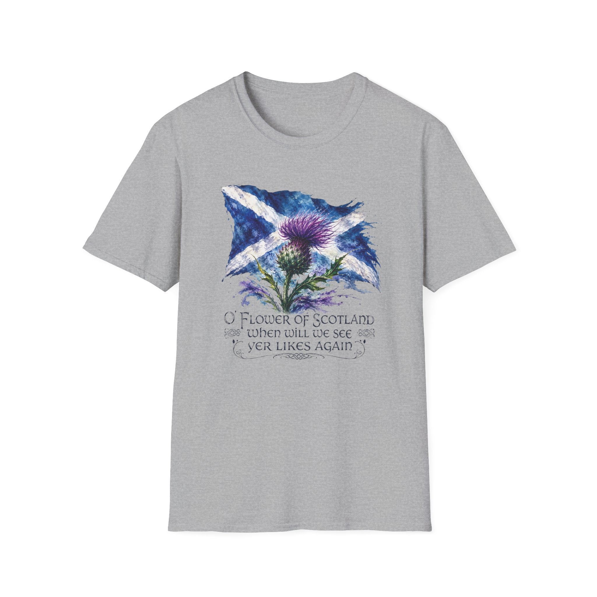 'O Flower of Scotland Flag Tee