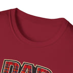 Dad Plaid Design T-Shirt – Rustic Father’s Day Gift