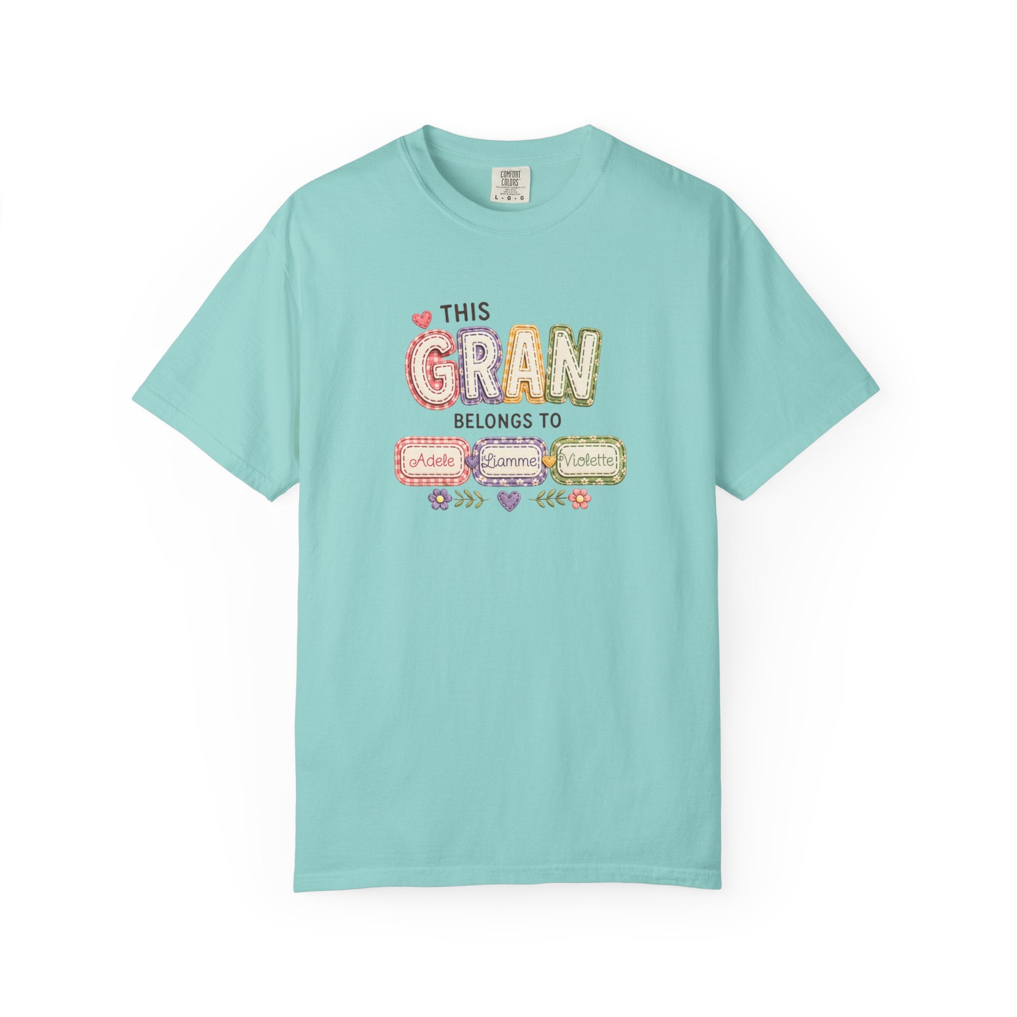 Gran Belongs To T-Shirt — Personalized "This Gran Belongs To" Family Names Tee