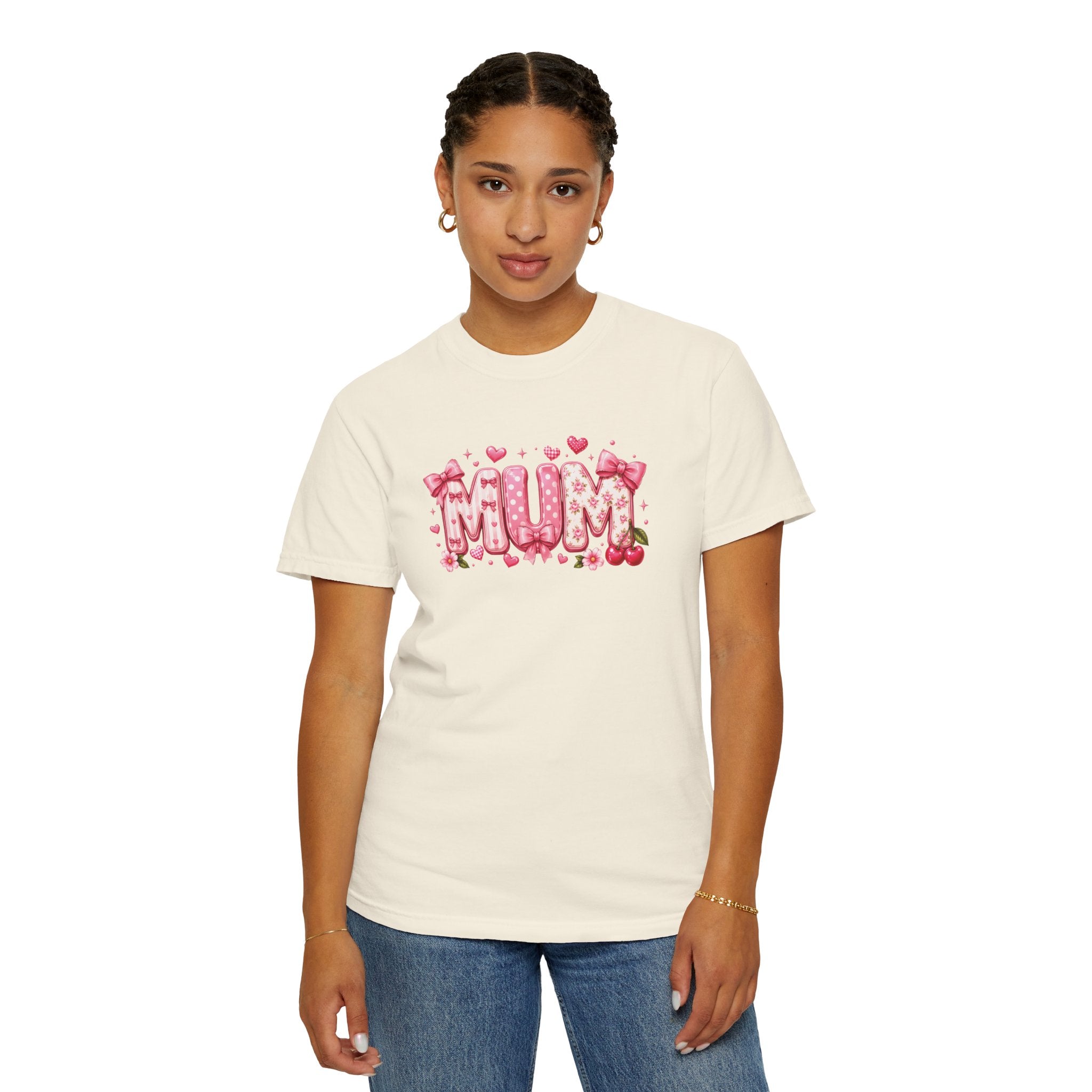 MUM Floral Heart T-Shirt
