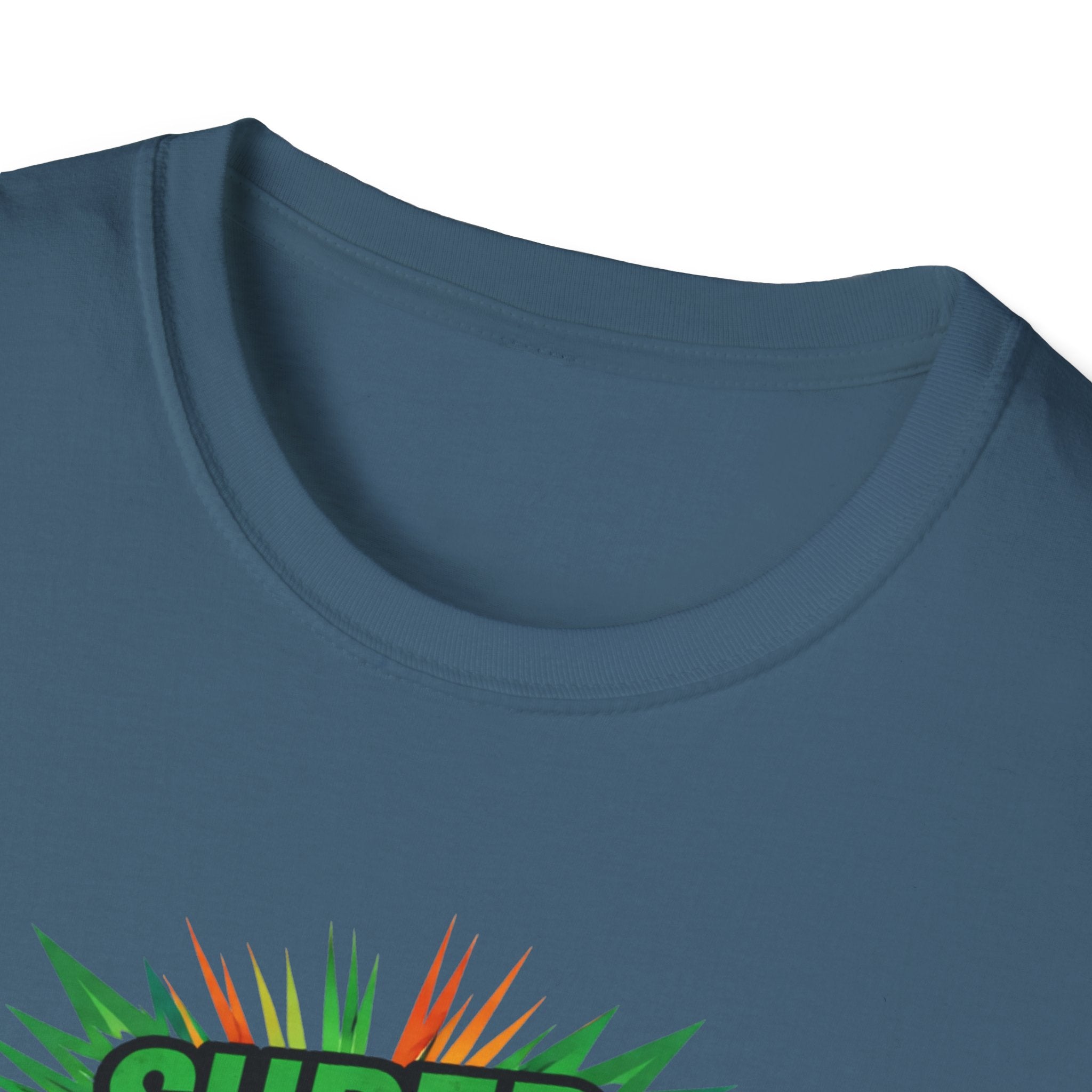 Super Grandad Ireland Flag/Irish themed T-Shirt — Retro Comic Style Gift for Grandpa (Father's Day, Birthday)