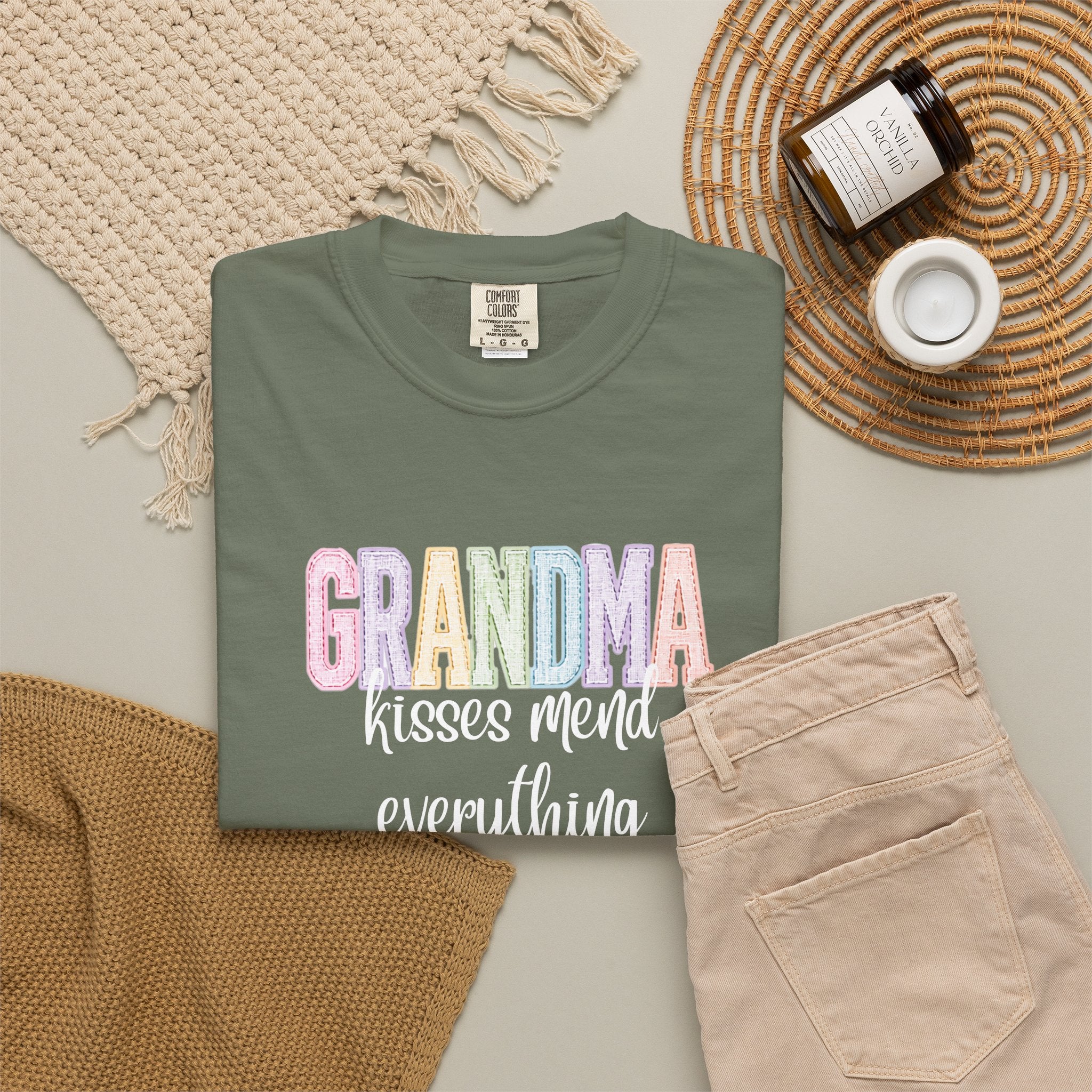 Grandma Pastel Rainbow T-Shirt