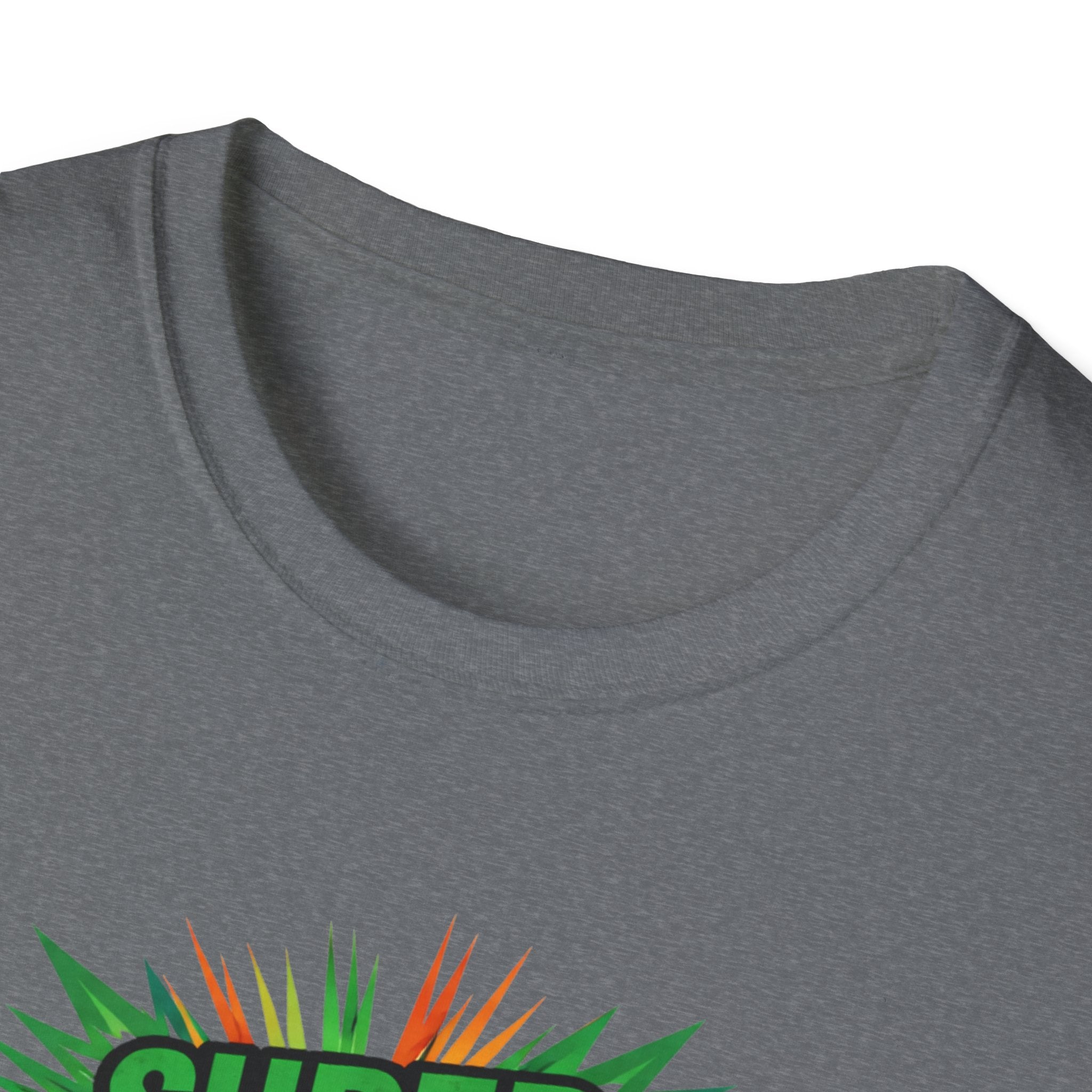 Super Grandad Ireland Flag/Irish themed T-Shirt — Retro Comic Style Gift for Grandpa (Father's Day, Birthday)