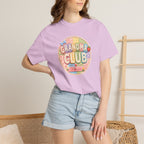 Grandma Club T-Shirt — Cute Retro Floral Badge Tee for Grandmothers