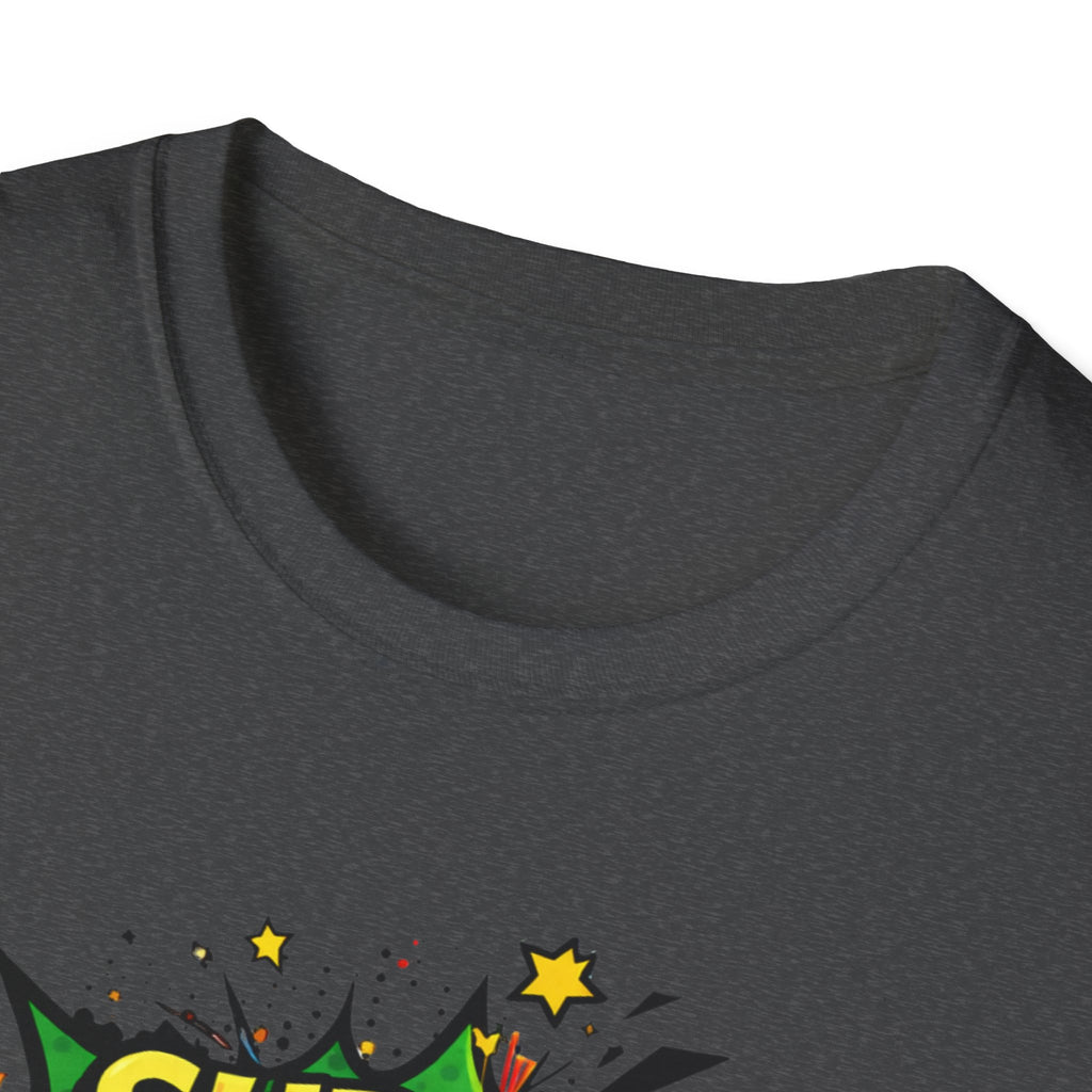 Super Dad Comic-Style T-Shirt — Father's Day Gift Tee