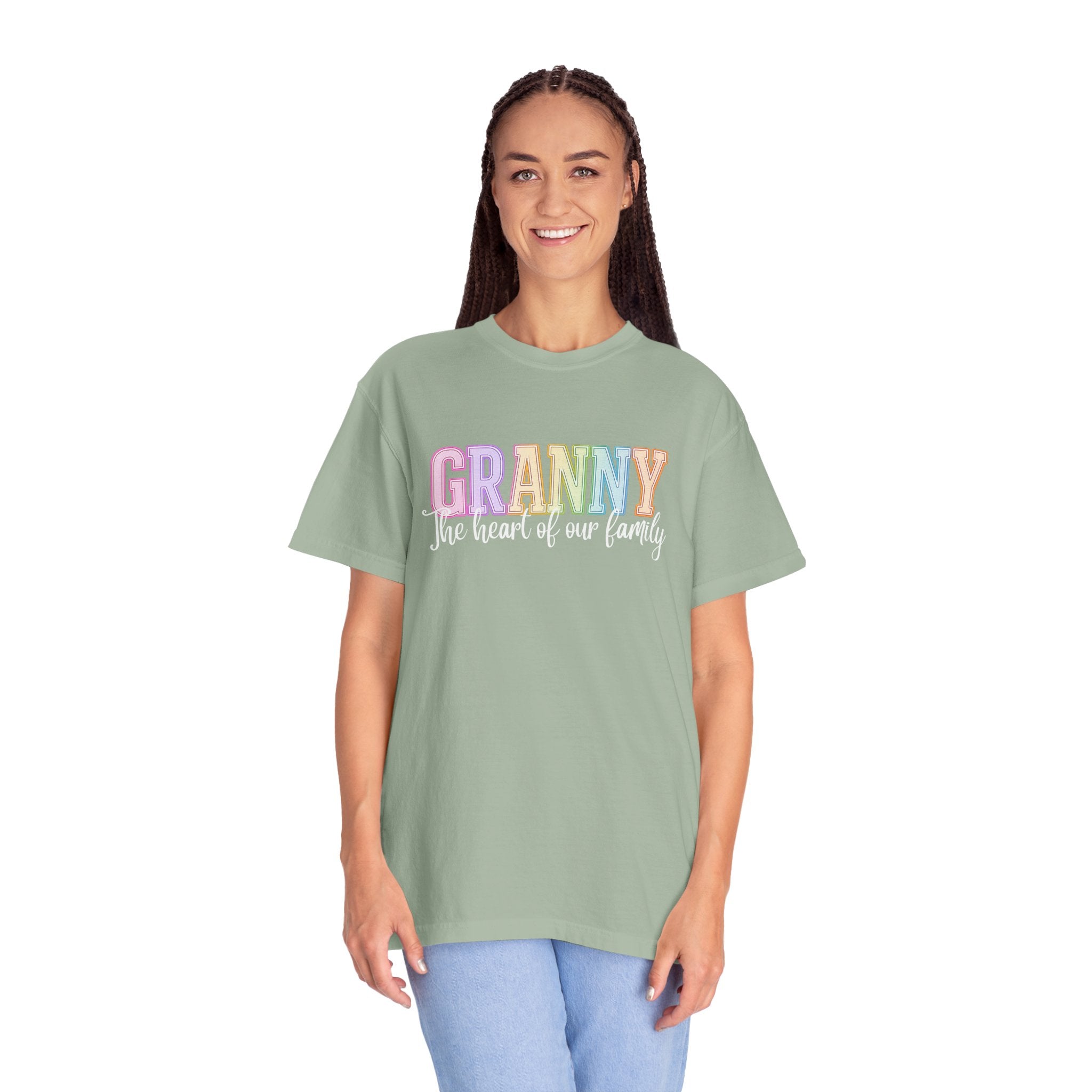 GRANNY the heart of our family Tee