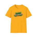 Super Grandad Ireland Flag/Irish themed T-Shirt — Retro Comic Style Gift for Grandpa (Father's Day, Birthday)