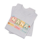 Nana Baby Blocks Tee — Personalized Grandmother Name Shirt