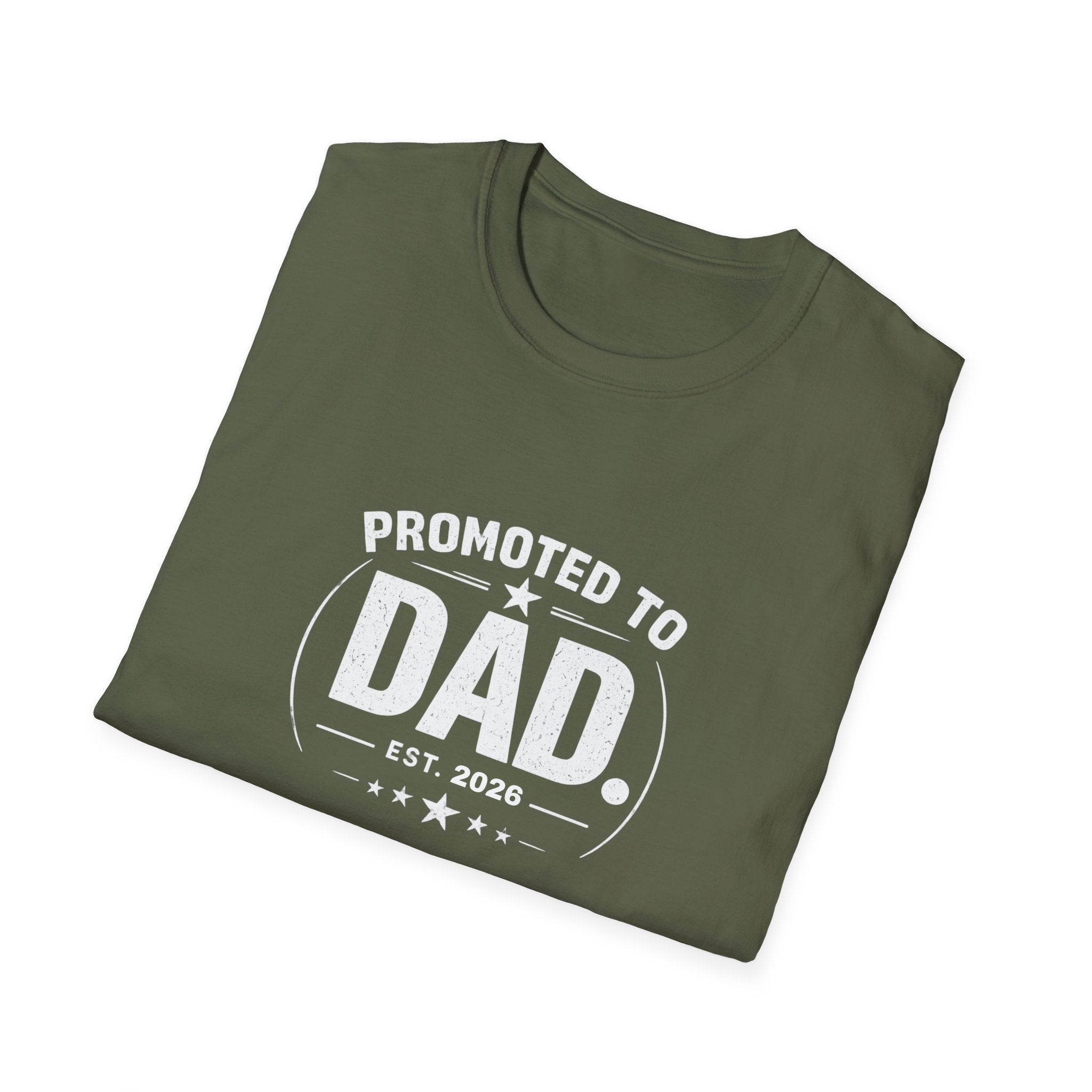 Promoted to Dad Est. 2026 T-Shirt