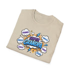 Super Grandpa Comic T-Shirt — "Super Grandpa" Funny Gift for Grandfathers
