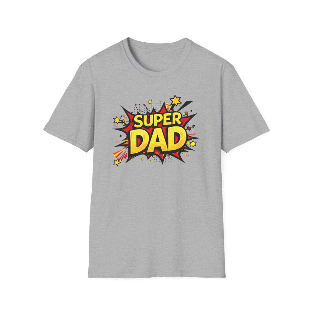 Super Dad Comic Book T-Shirt — Father’s Day Gift Tee