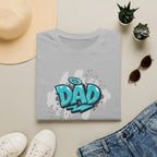 Dad Blue Graffiti T-Shirt