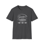 Fishing T-Shirt — "Grandpa's Little Fishing Buddies" Grandpa & Kids Matching Tee