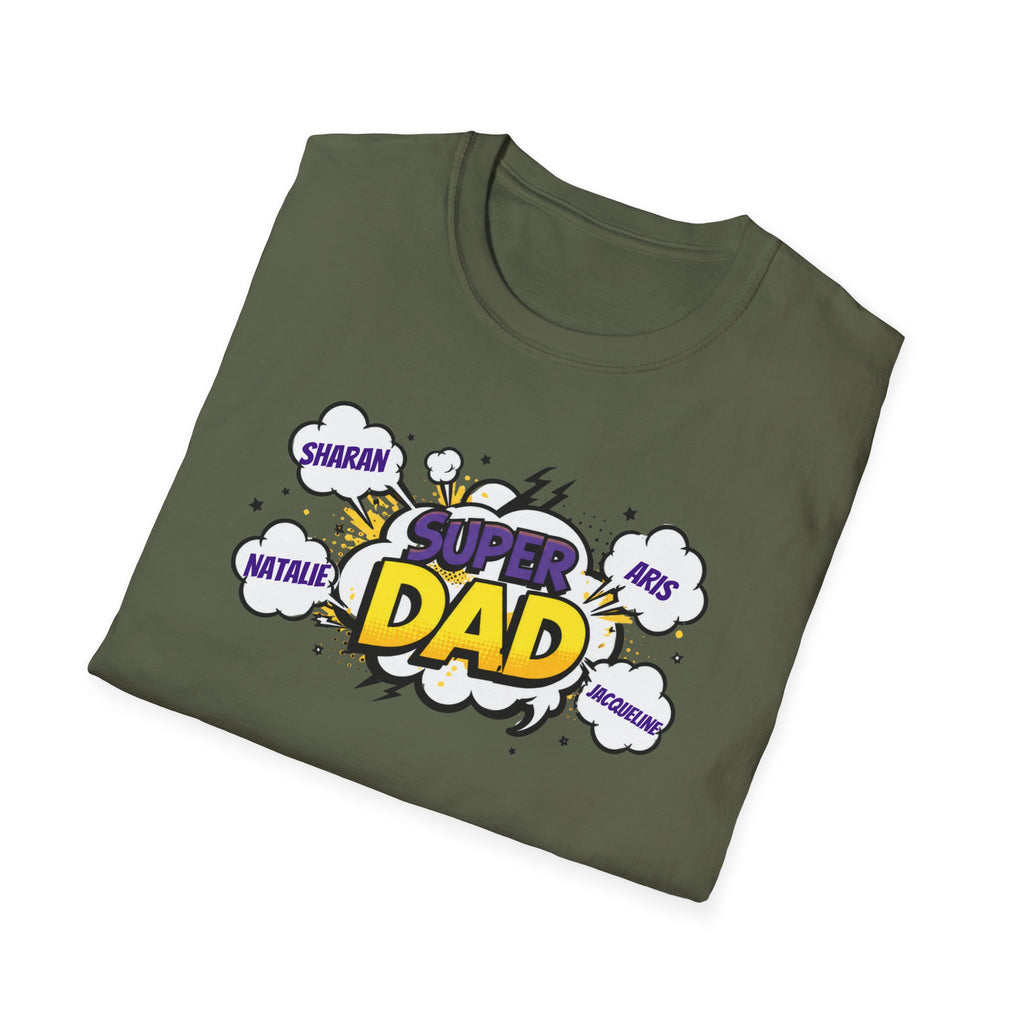 Super Dad Comic T-Shirt – Funny Father’s Day Gift