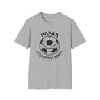 T-Shirt — "Papa's Little Football Buddies" Personalized Soccer Dad Tee
