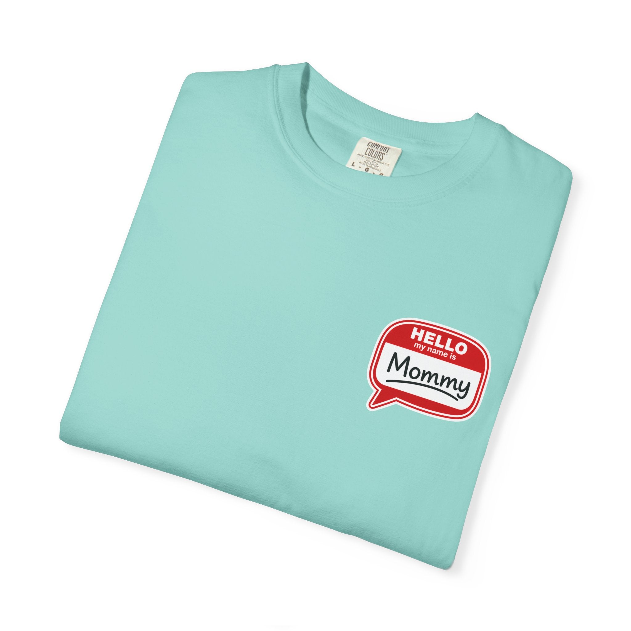 Hello Mommy T-Shirt — Cute Speech Bubble Mom Tee