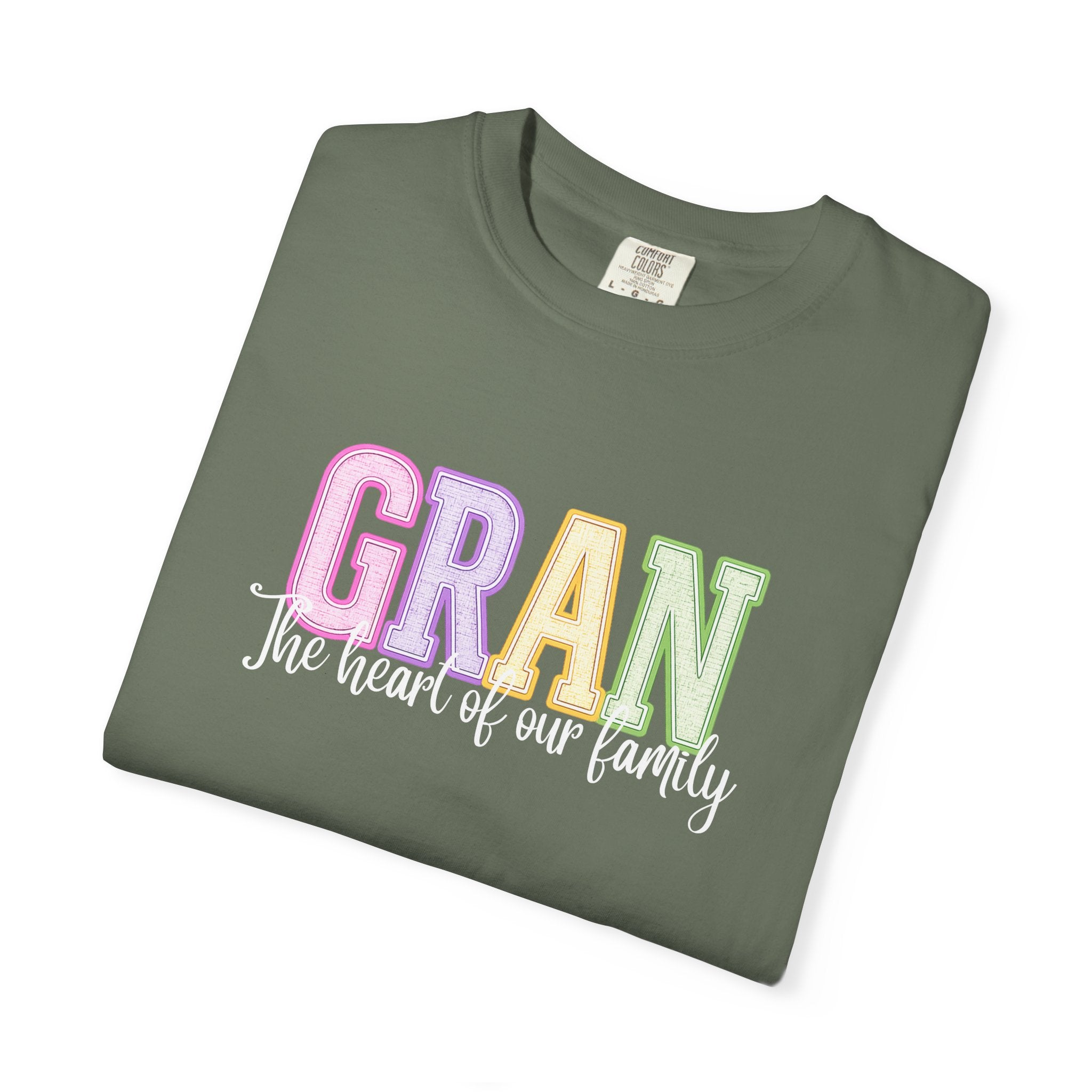 GRAN The Heart Of Our Family Tee