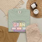 Gran Grandma T-Shirt – "My Favourite People Call Me Gran" Floral Gift Tee
