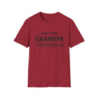 Grandpa Biscuits T-Shirt — "I Only Visit Grandpa For The Biscuits" Funny Family Tee