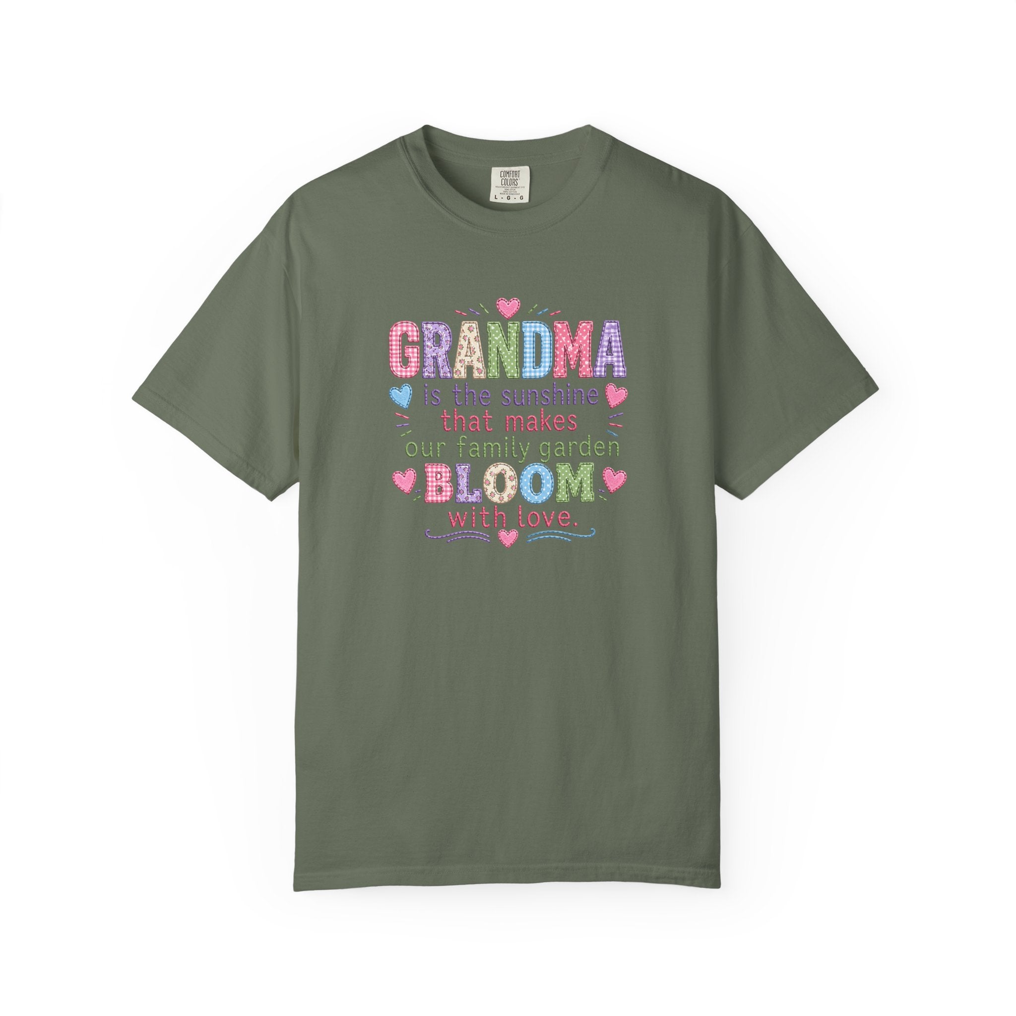 Grandma Is the Sunshine That Makes Our Family Garden Bloom T-Shirt